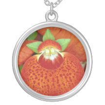Pouch patch  flowers custom necklace