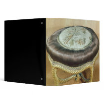 Pouffe, Second Empire Style Binders