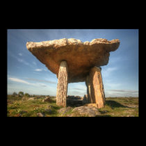 Poulnabrone Dolmen posters