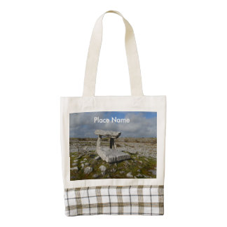 Poulnabrone Tomb Zazzle HEART Tote Bag