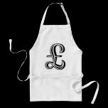 Pound Sign - Black aprons