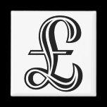 Pound Sign - Black magnets