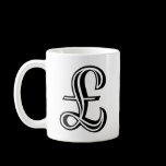 Pound Sign - Black mugs