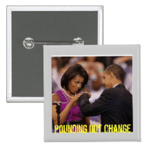 Pounding Out Change - Customized Button