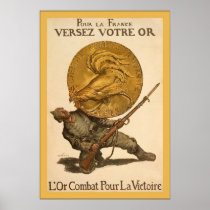 Pour la France ~ Vintage French WW1 Poster
