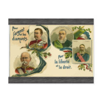 Pour Largent Et Les Diaments Pour La Liberte, Vint Postcard