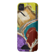 Pour While Hot - Agua y Chocolate y Morada Iphone 4 Id Cover