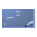 Pouring Champagne business cards