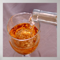 Pouring Wine Posters