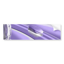 Pourple tenderness bumper sticker