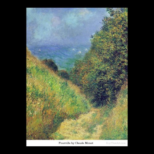 Pourville by Claude Monet Print