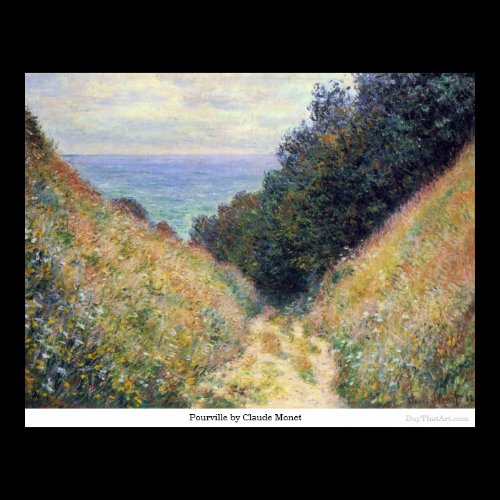 Pourville by Claude Monet Posters