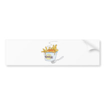 poutine bumper sticker