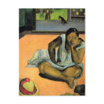 Pouting or Silence - Paul Gauguin Post Card