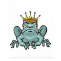 pouty prince frog posters