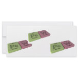 Pow as Po Polonium and W Tungsten rack cards