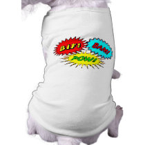 Pow Bif Bam Pet Tshirt
