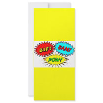 Pow Bif Bam Rack Cards