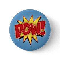 Pow! Pinback Button