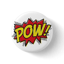 POW! PINBACK BUTTONS