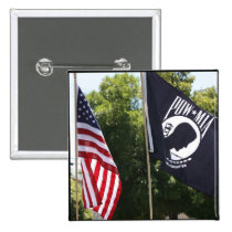 POW Flag button buttons