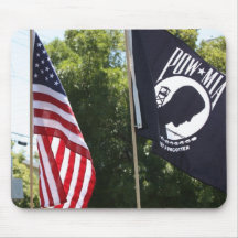 POW Flag Mousepad