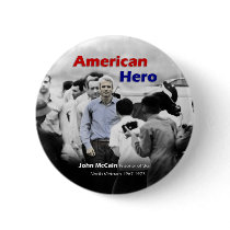 POW John McCain American Hero buttons by spacedust POW John McCain American Hero buttons