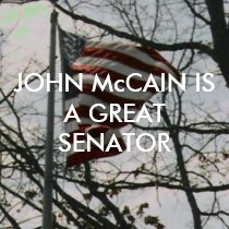 POW!!!!, JOHN McCAIN IS A GREAT SENATOR t-shirts