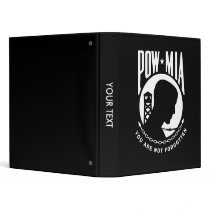 POW MIA Binder