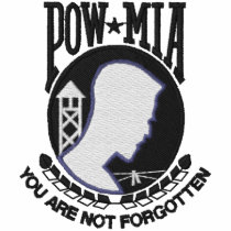 Pow Mia embroidered shirts