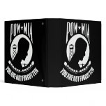 POW-MIA flag Vinyl Binders