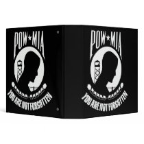 POW-MIA flag Vinyl Binders