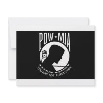 POW+MIA Flag invitations
