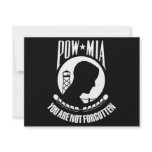 POW-MIA Flag Personalized Invites