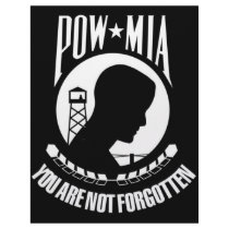 POW-MIA Flag Customized Letterhead