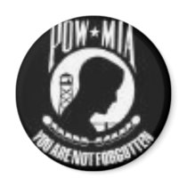 POW-MIA FLAG magnets