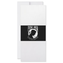 POW+MIA Flag Custom Rack Card