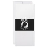 POW+MIA Flag rack cards