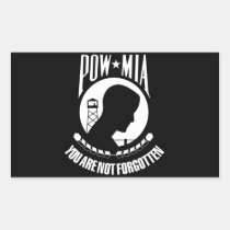 POW*MIA Flag stickers