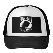 POW+MIA Flag Trucker Hat