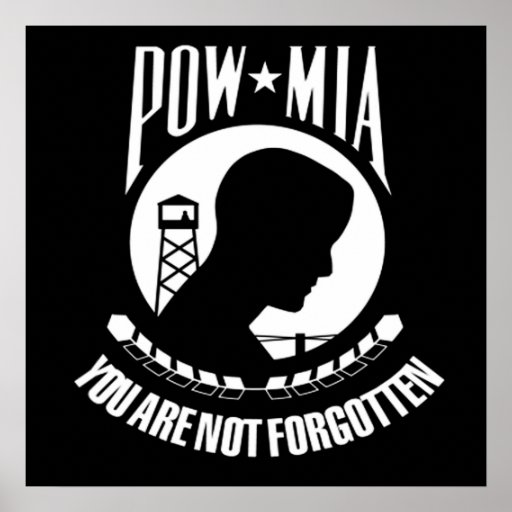 POW MIA POSTER Zazzle