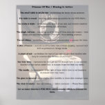 POW/MIA table Posters