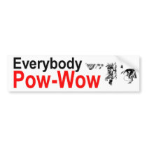 Pow_Pow bumper stickers