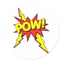 POW!!!! stickers