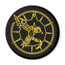 Pow Symbol magnets by REDINARD Pow Symbol magnets
