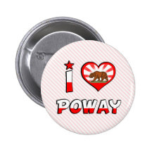 Poway, CA Pinback Buttons