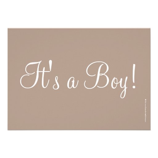Powder Blue Dots Boy Baby Shower Invitation