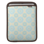 Powder Blue Floral iPad Sleeve