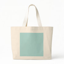 Powder Blue Solid Color Design (B0E0E6) Template Tote Bag