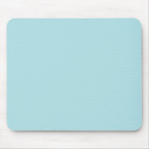Powder Blue Solid Color Design (B0E0E6) Template Mouse Pads